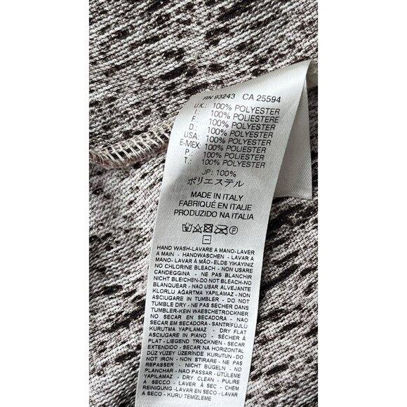 Diesel Women's F-Riga 3/4 Sleeve Sweatshirt V-Neck Sweater Size Small $248 Italy - Picture 7 of 16